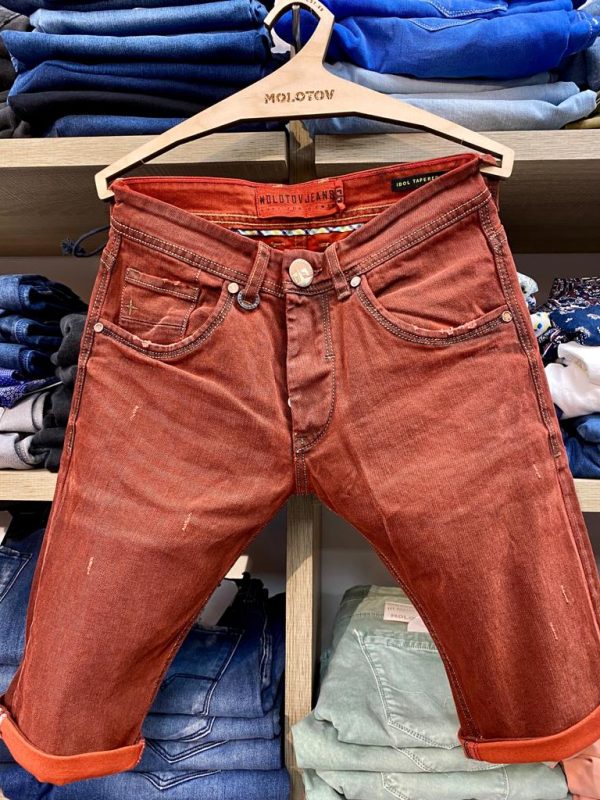 Molotov Jeans Short Idol Red