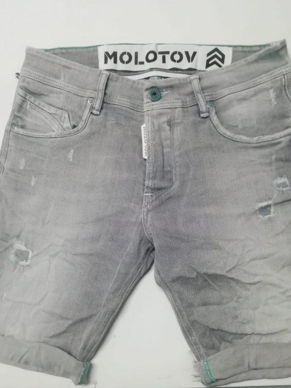 MOLOTOV Jeans Short Eric Grey