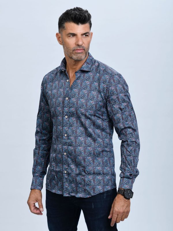 Camisa Monttesco Blue Magic