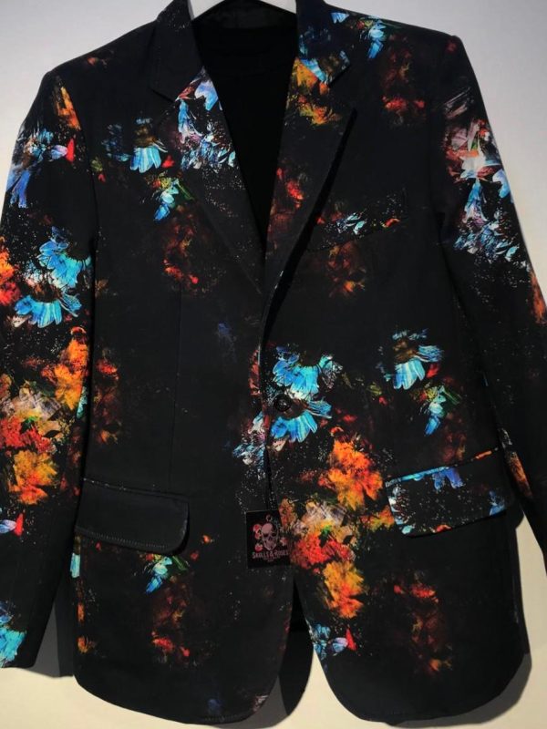 Americana Skull And Roses Estampada Fantasía Light My Fire