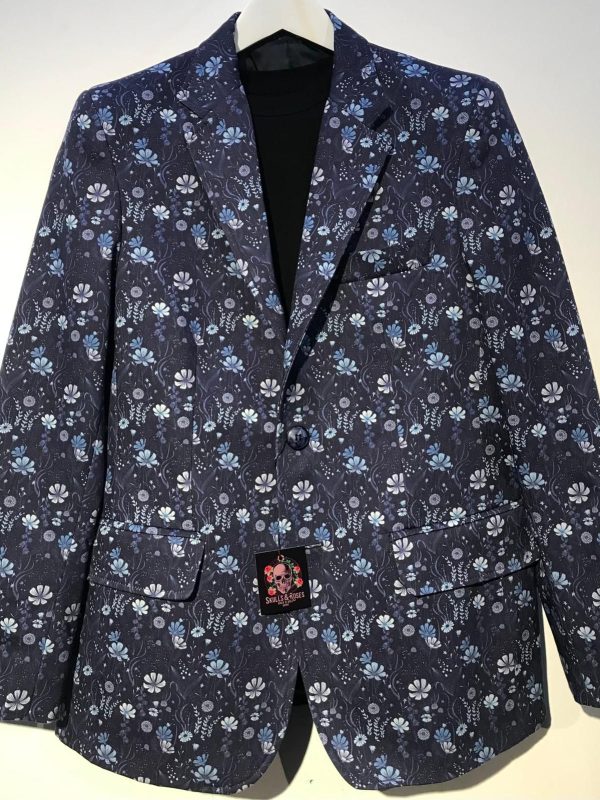 Americana Fantasía Flores Violetas