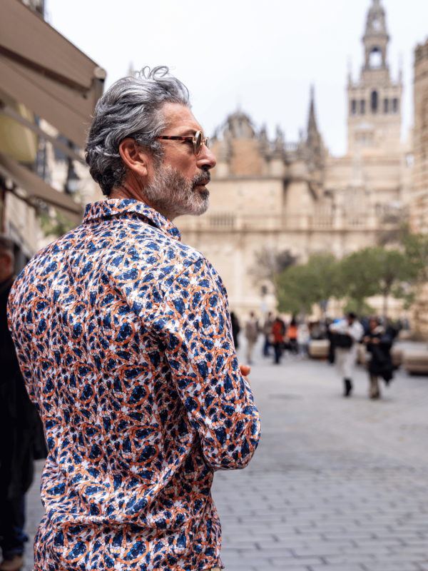 Camisa Monttesco Estampada Fantasía