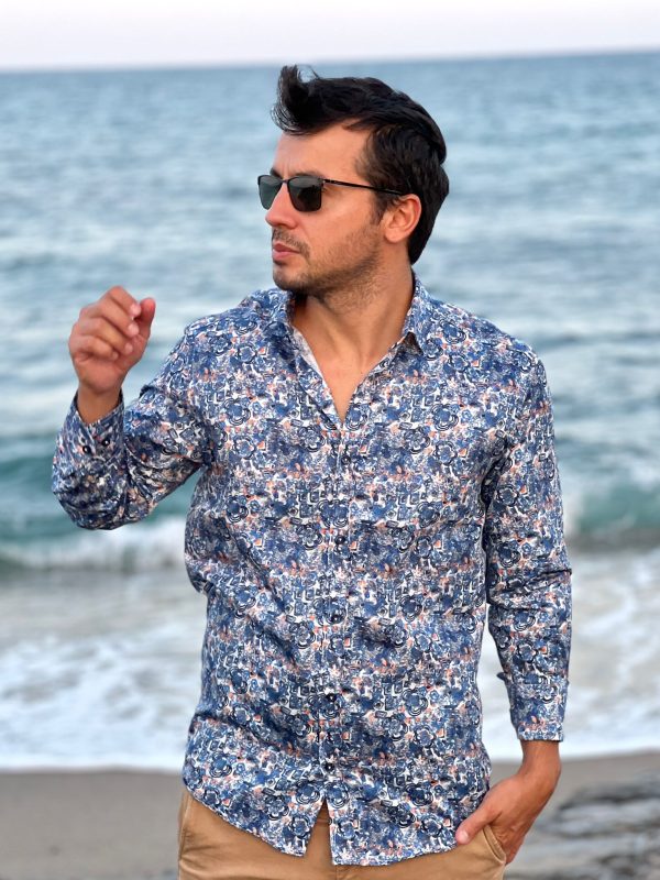 Camisa Monttesco Estampada Fantasía