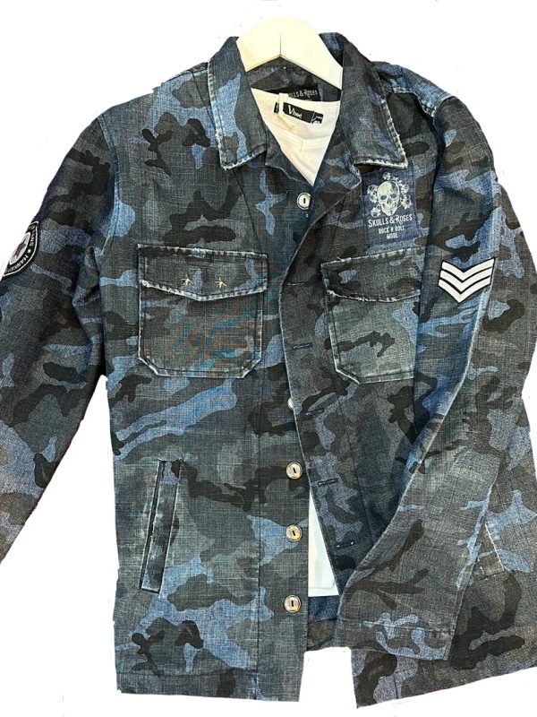 Chaqueta Vaquera Militar Personalizada